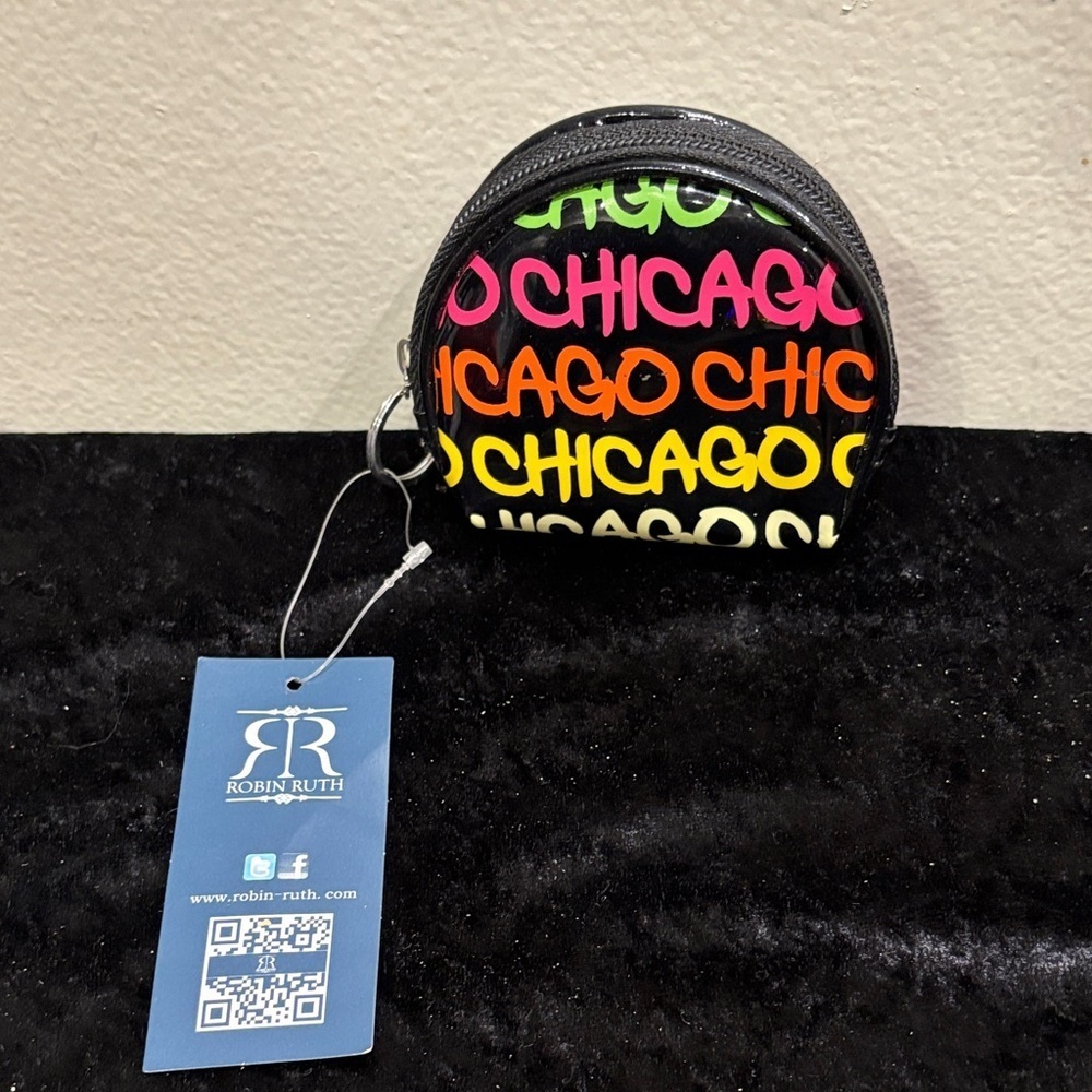 Robin Ruth Multicolor Chicago Coin Pouch